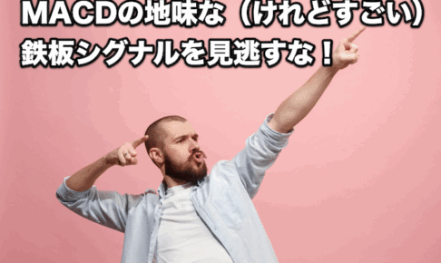 【FX手法】MACDの地味な（けれどすごい）鉄板シグナルを見逃すな！