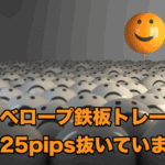 【FX手法】「エンベロープ鉄板トレードで毎日25pips抜いています！」