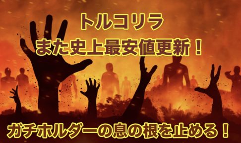 【悲劇】トルコリラが史上最安値更新してガチホルダーの息の根を止める