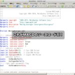 MACD.mq4を開く