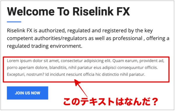 Riselink FXのトップページ
